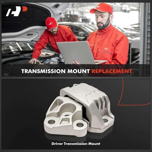 A-Premium Left Driver Side Transmission Mount Compatible with Jeep Compass 2017-2022 2.4L, Automatic Transmission in Saudi Arabia