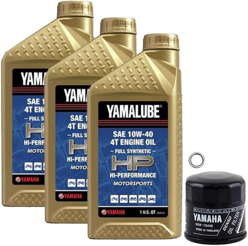 OEM Yamaha 2018-2020 MT-09 Oil Change Kit 10w40 (Full Synthetic) in Saudi Arabia