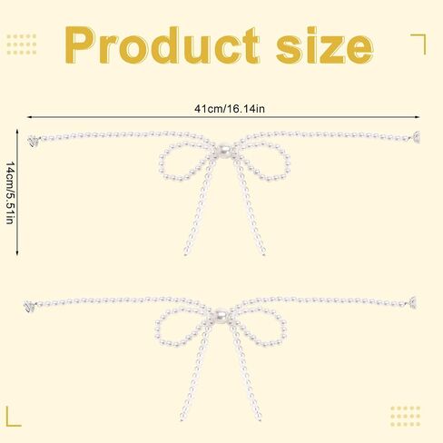 2pcs bow starbacks magnetic stibbacks ، stail لؤلؤة أبيض الستار ظهور مغنطيت الستار Tiebacks حاملي الستار الأنيقة ل Draperies Home Home Startain Cartin in Saudi Arabia