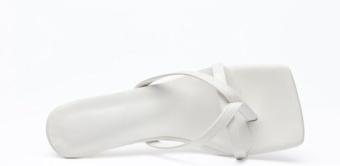 Mggmokay للسيدات هريرة الكعب الصندل Square Square Tee Open Toe Flip Flops Women Cheels in Kuwait