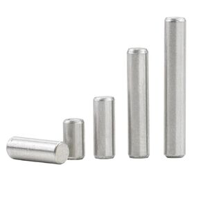 2-55pcs Cylinder Pins Metal Dowel Pins M2 M2.5 M3 M4 M5 M6 M8 M10 Stainless Steel Localization Parallel Pins Solid Lock Pin(M5 15pcs,20mm) in Kuwait