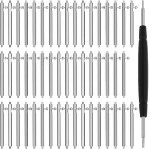 50 Pcs 22mm Quick Release Pins, Watch Quick Release Spring Bars, Stainless Steel Watch Band Pins, Watchs Pin Replacement Kit in Kuwait