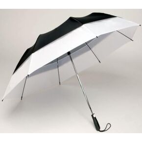 Windbrella Georgetown Folder Plus 58"-Black/White in Saudi Arabia