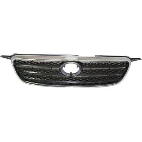 Garage-Pro Grille Assembly Compatible with Toyota Corolla 2005-2008 Chrome Shell with Painted Dark Gray Insert Upper TO1200278 in Saudi Arabia