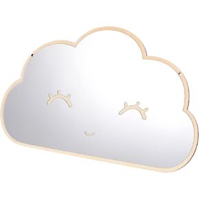 MAGICLULU Hanging Acrylic Mirror for Boys and Girls Room Cloud Shape Wall Decor Room Mirror Wall in Saudi Arabia