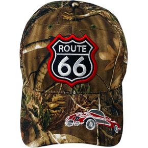 مسار للجنسين 66 قبعة البيسبول المطرزة - قبعة أبي قابلة للتعديل مستوحاة من السفر in Kuwait