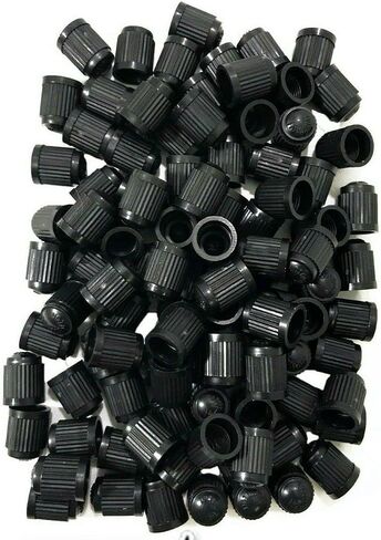Sherco -Auto Gray Plastic Tyre Caps Air Valve Ste & Seal - Universal Car Truck Wheel - 500 Pack in Saudi Arabia