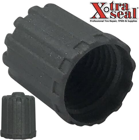 Sherco-Auto Grey Plastic Tire Caps Air Valve Stem & Seal - Universal Car Truck Wheel - 500 Pack in Saudi Arabia