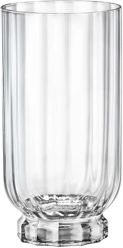 Bormioli Rocco Florian 12.6 oz. Double Old Fashioned DOF Glasses, Lucent Blue, Set of 4 in Kuwait