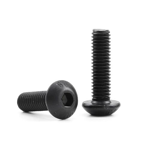 حزمة من 1-50 مسامير المسمار الدائرية 12.9 الصف M2 M2.5 M3 M4 M5 M6 M8 M10 مسامير زر مقبس سداسي سداسي لوزن MTB (40 مم ، M5 20 قطعة) in Kuwait