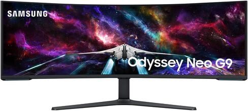 SAMSUNG 49" Odyssey G9 G95C DQHD 240Hz DisplayHDR 1000 Curved Gaming Monitor Bundle with Tech Smart USA Elite Suite 18 Standard Editing Software Bundle + 1 Year CPS Enhanced Protection Pack in Saudi Arabia