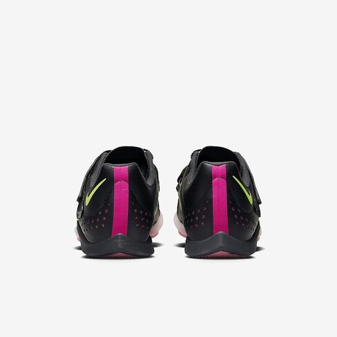 Zoom Elite Long Jump Shoes (Unisex - White/Black-Laser Orange-Hyper Pink) by Nike in Saudi Arabia