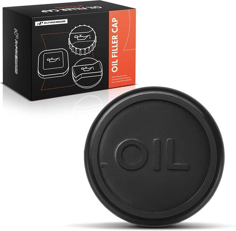 A-Premium Engine Oil Piller Cap Cap Cap متوافق مع شيفروليه Malibu و Impala و Camaro و Corvette و Blazer و Caprice & Buick Apollo و Opel و Skylark & Cadillac & GMC & Isuzu & Jeep & Oldsmobile & Pontiac in Kuwait