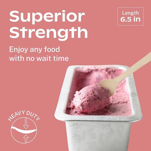 CORAL 100% Compostable Spoons & Forks Set 220 Pieces - No Plastic Cutlery 110 Forks, 110 Soup Spoons - Break-Resistant with Smooth Edges, Ocean Friendly Alternative to Plastic Utensils - Biodegradable in Kuwait