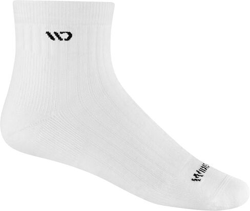 Wide Open Quarter Merino Wool Socks for Men Everyday Basic Wide Ankle Socks for Wide Feet (Style 9004) in Kuwait