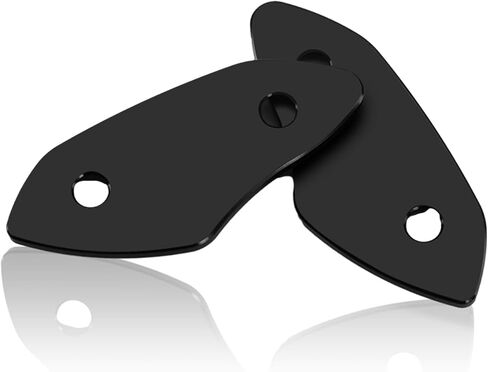 MFGZD MIRROR كتلة قبالة لوحات قاعدة ، 2 PCS أسود CNC دراجة نارية مرآة الرؤية الخلفية كتلة قبالة لوحة متوافقة مع RS660 2020-2024 | RSV4 1000Factory 2020-2024 | RSV4 2009-2020 in Kuwait