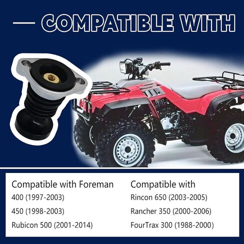 مضخة التمهيدي المكربن ، متوافقة مع Honda TRX300 TRX400 TRX450 TRX500 TRX650 FOREMAN ATV CARB ، CARBURETOR PRIMER PUMP SPREM STET# 16048-HM7-700 in Saudi Arabia