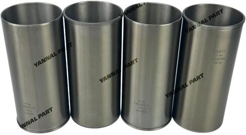 4 PC Cylinder Liner 3135x063 مناسبة لبيركنز 1104-40T جزء المحرك in Saudi Arabia