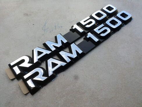 Dodge 97-02 New Ram 1500 Side Door Emblem 85501C Logo 5DV60PR4 Nameplate 55295310 Decal Set in Saudi Arabia