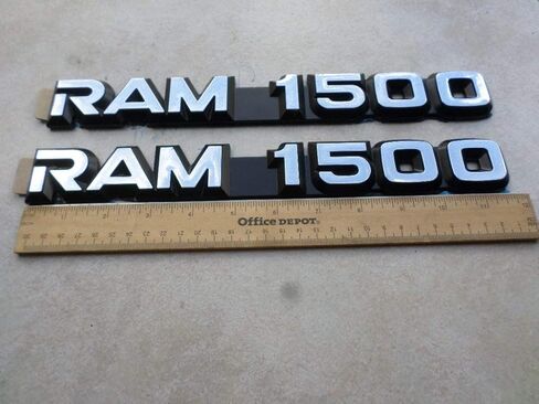 Dodge 97-02 New Ram 1500 Side Door Emblem 85501C Logo 5DV60PR4 Nameplate 55295310 Decal Set in Saudi Arabia