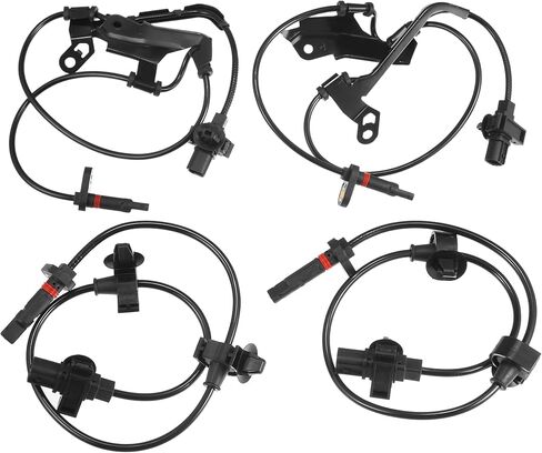 UXCELL 4PCS الخلفي الأمامي اليسرى مستشعر عجلات ABS DESS NO.57455STXA01/57450STXA01/57470STXA01/57475STXA01 لـ ACURA MDX 2007-2013 3.7L V6 in Saudi Arabia