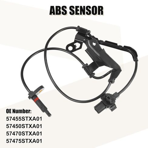 UXCELL 4PCS الخلفي الأمامي اليسرى مستشعر عجلات ABS DESS NO.57455STXA01/57450STXA01/57470STXA01/57475STXA01 لـ ACURA MDX 2007-2013 3.7L V6 in Saudi Arabia
