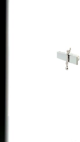 J79S TIE BAR Angel Moroni Silver Alloy Mormon لحظة واحدة في الوقت LDS CTR in Kuwait