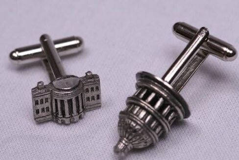البيت الأبيض و Capital Cufflinks من أزرار أكمام كلاسيكية in Saudi Arabia
