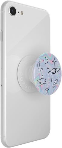 PopSockets PopGrip - Expanding Stand and Grip with Swappable Top - Space Doodle in Saudi Arabia