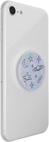 PopSockets PopGrip - Expanding Stand and Grip with Swappable Top - Space Doodle in Saudi Arabia