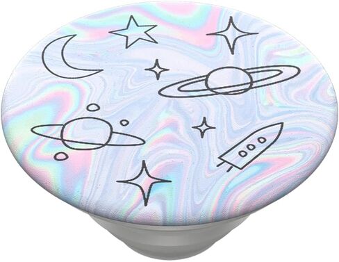 PopSockets PopGrip - Expanding Stand and Grip with Swappable Top - Space Doodle in Saudi Arabia