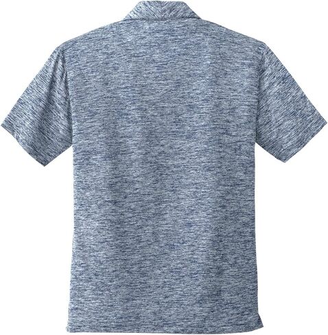 SPORT-TEK Unisex PosiCharge Electric Heather Polo | Short Sleeve Collared Shirt for Men & Women, Casual Fit for Work & Golf in Saudi Arabia