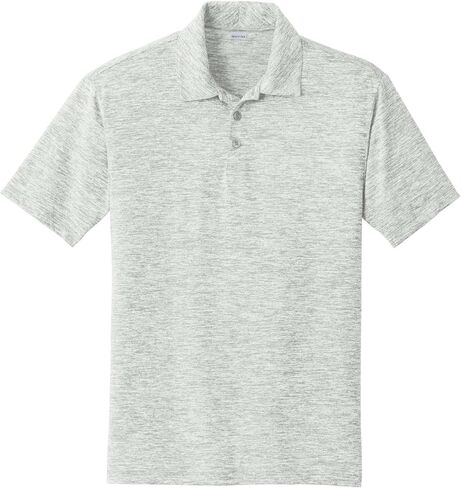 SPORT-TEK Unisex PosiCharge Electric Heather Polo | Short Sleeve Collared Shirt for Men & Women, Casual Fit for Work & Golf in Saudi Arabia