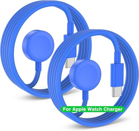Cabepow for Apple Watch Charger USB C 5W Fast Magnetic iWatch Charging Cable 3FT with 20W USB C Wall Charger Block for Apple Watch Ultra 2/Ultra/SE/Series 10/Series 9/Series 8/7/6/5/4/3/2/1-Pink in Kuwait