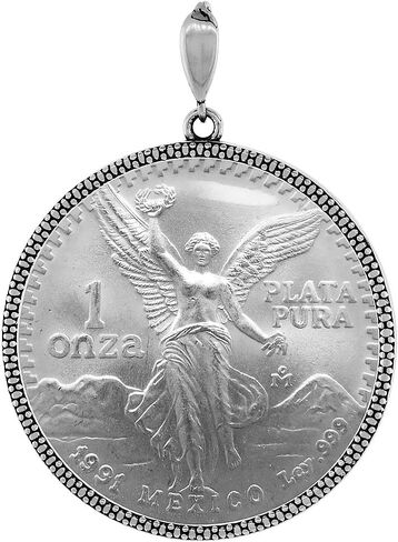 Sterling Silver 1 Onza Plata Libertad Bezel 36 MM عملات معدنية in Saudi Arabia