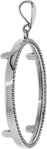 Sterling Silver 1 Onza Plata Libertad Bezel 36 MM عملات معدنية in Saudi Arabia