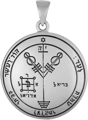 Moonlight Mysteries Sterling Silver Fourth Pentacle of Jupiter Talisman for Wealth and Prosperity in Saudi Arabia