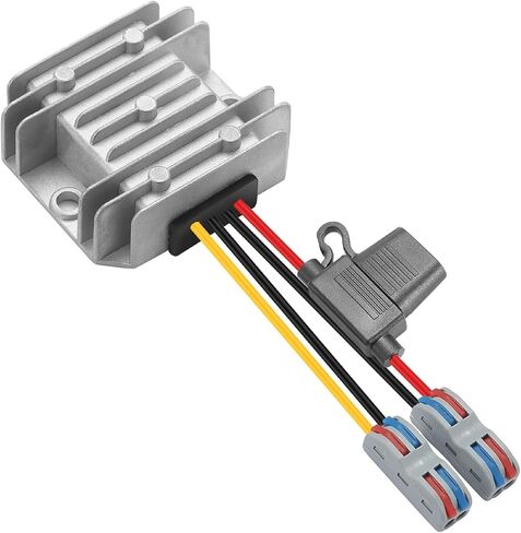 DC/DC 9-32V to 12V Buck Converter,DC/DC Voltage Converter 9V/12V/24V/32V to 12V10A 120W MAX Power Transformer Waterproof Step Down Module for Automotive, LED Lights, Trucks, Instruments. in Saudi Arabia