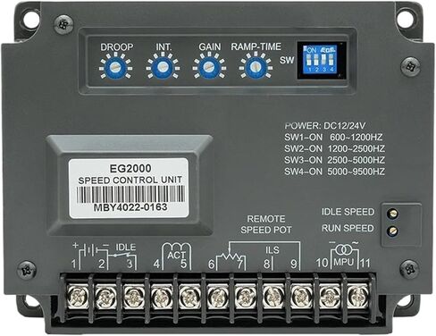 EG2000 EG3000 Dc Motor Speed Control Unit Governor Generator Set Engine Controller(EG2000) in Saudi Arabia