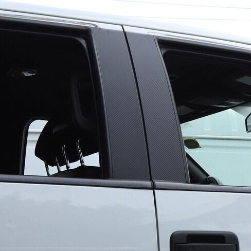 نافذة عمود شارات الألياف الكربونية في الجانب الأمامي لـ Ford for F150 2009-2014 901-33817 in Saudi Arabia