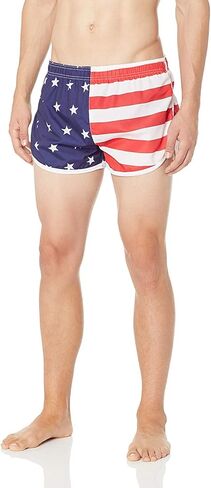 UZZI Men's Basic Running Shorts Swimwear Trunks in Kuwait