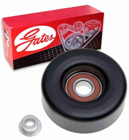 Gates Drivealign Drive Belt Pully Pulley متوافق مع Jeep Wrangler 2.5L 4.0L 4.2L L4 L6 1987-2002 in Saudi Arabia