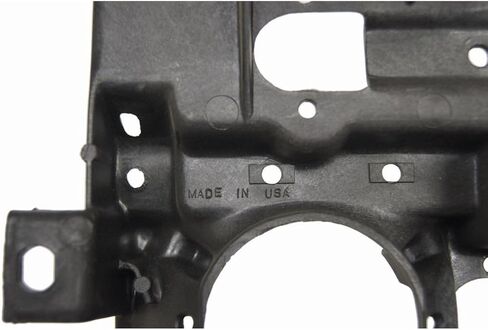 for Chevy for C/K 1500 1988-1989,for GMC for C/K 1500 1988-1989 Trucks Left Headlight Bracket Black Plastic 16506927 in Saudi Arabia