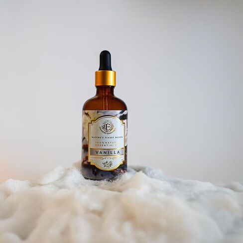 Luxurious Box of Sandalwood & Vanilla Essential Oils by Enhanced Essentials |Premium Aromatherapy for Mind, Body & Spirit | Slow-Distilled for Maximum Purity & Potency | 2 fl oz (2 x 30 ml) in Saudi Arabia