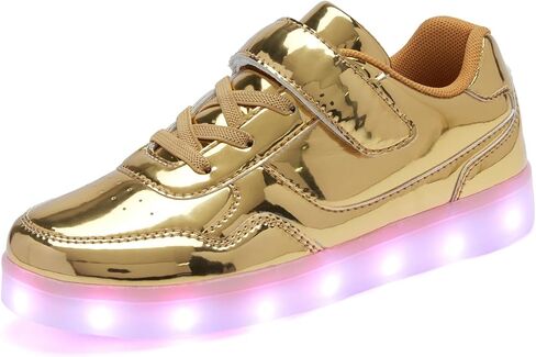 Kids Light Up Shoes with USB Charging Flashing LED Sneakers Luminous Dancing Shoe for Boys and Girls Child Unisex in Saudi Arabia