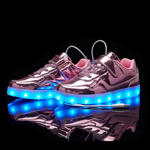 يضيء الأطفال أحذية مع USB شحن وميض أحذية حذاء مضيئة للرقص للبنين والبنات للجنسين in Kuwait