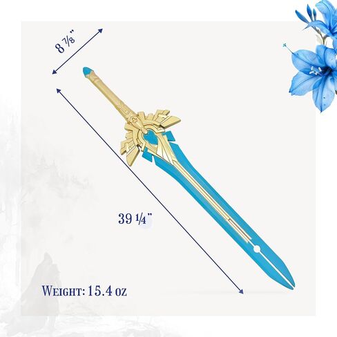 Costume Accessories Anime Foam Sword - Durable LARP Sword - Collectible Foam Swords for Adults - Prop Sword for Cosplays and Costume Parties in Saudi Arabia