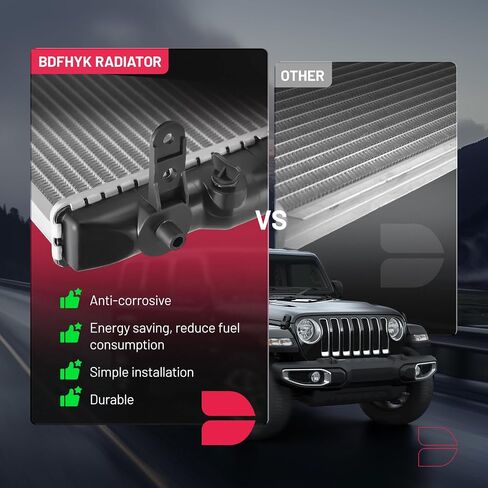 BDFHYK CU2926 مشعاع الألومنيوم متوافق مع هوندا سيفيك 2006-2011 1.8L L4 ، متوافق مع هوندا سيفيك 2006-2011 2.0L L4 ، متوافق مع Acura CSX 2006-2011 2.0L L4 استبدال 2926 in Saudi Arabia