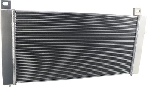 CU2370 34 Inch Aluminum Radiator for Cadillac Escalade ESV EXT, Chevy Avalanche Tahoe Silverado Suburban 1500 2500 3500 HD, GMC Yukon XL Sierra, Hummer H2 V8 1999-2014, 3 Row Radiators in Kuwait