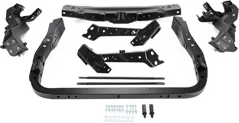 مجموعة دعم الرادياتير Kuafu متوافقة مع 2011-2021 Jeep Grand Cherokee 2022 Grand Cherokee WK 2011-2024 Dodge Durango استبدال CH1225239 5156109AB W/لوحة COMBLE in Saudi Arabia